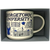 Starbucks Been There Campus Collection Georgetown University 14oz Ceramic Coffee Mug