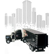 Big Trucks Big Rig Heavy Duty Tractor Trailer Transport Series Big Box Tractor Trailer