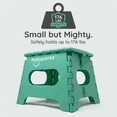 thumbnail image 4 of babyworks™ Folding Step Stool - Teal, 4 of 6
