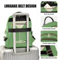 thumbnail image 3 of FORMRS Mini Backpack Purse for Women Travel Daypack Casual Shoulder Bag, Green Lemon Juice, 3 of 7