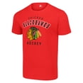 thumbnail image 2 of Men's Starter Red Chicago Blackhawks Logo T-Shirt, 2 of 3