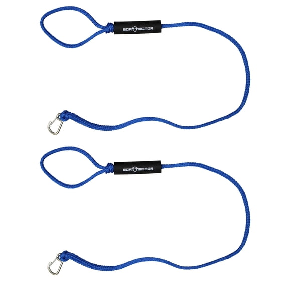 Extreme Max 3006.3138 BoatTector PWC Dock Line Value 2-Pack - 9', Blue