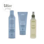 Aveda Smooth Infusion Anti Frizz Shampoo and Conditioner (200ml / 200ml) plus Firmata Firm Hold Hair Spray 250ml