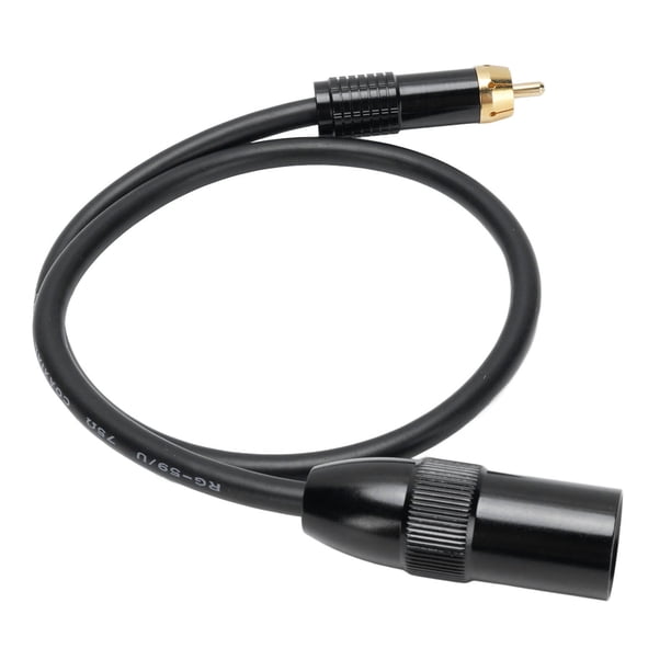 Cable XLR Macho A AV, Cable XLR A AV, Carcasa Metálica, Núcleo De Cobre, Conector Chapado En Oro Para DVD, VCD, TV, Radio