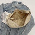 thumbnail image 3 of Bolso Acolchado Bandolera Hinchado Diario para Mujer Con Correa Ajustable, 3 of 9