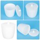 thumbnail image 4 of GOOHOCHY Herramienta de experimento de laboratorio de crisolio de porcelana profesional con tapa de 100 ml, 4 of 7