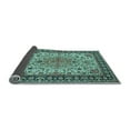thumbnail image 2 of Ahgly Company Indoor Square Persian Light Blue Traditional Area Rugs, 7' Square, 2 of 4