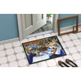 thumbnail image 2 of Carolines Treasures 7321MAT Corgi Tapis de Fête Intérieur & Extérieur - 18 x 27 Po., 2 of 4