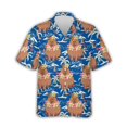 thumbnail image 2 of 2024 Camisetas gráficas de capibara kawaii para hombres, ropa con estampado 3D, camisa hawaiana de playa, manga corta, Y2k, lindas blusas para niños con solapa, 2 of 5