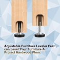 thumbnail image 4 of Patas niveladoras para muebles WAFJAMF, base de 20 mm recubierta de PTFE, 4 of 7