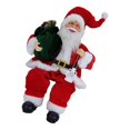 thumbnail image 1 of Poupée Père Noël Nain Gnome Spectacle Collection pour Décorations d'Arbre Nouveau Bureau de Vacances Enfants Rouge, 1 of 9