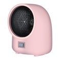 thumbnail image 2 of Mini Heater Fast Heating Overheating Protection Small Space Warmer for Home Table Pink EU Plug 220V, 2 of 5