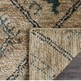 thumbnail image 4 of SAFAVIEH Bohemian Devan Geometric Area Rug, Natural/Deep Teal, 8' x 10', 4 of 6
