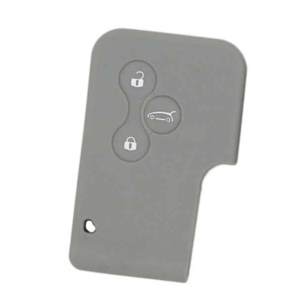 Caja De cubierta Del Del Silicón Del Botón 3 Del Llavero Del Coche Para gris Sharpla Funda de silicona para llave de coche