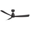 Fanimation Fpd8534 Kute 52" 3 Blade Outdoor Ceiling Fan - Black