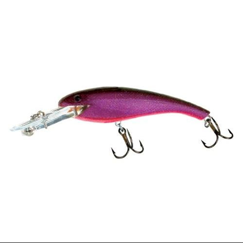 Cotton Cordell Wally Diver Fishing Lure, Purple Demon, 2 1/2-Inch, 1/4  ounce 
