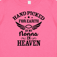 thumbnail image 4 of Inktastic Handpicked for Earth by My Nonna in Heaven with Angel Wings Boys or Girls Baby T-Shirt, 4 of 5