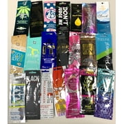 15 New Assorted Tanning Lotion Samples Packets 0.5 oz each Tanovation Devoted Creation Ed Hardy