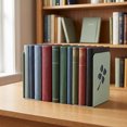 thumbnail image 4 of Unique Bargains 2Pcs Decorative Metal Tree Design Book Ends Green 3.9*5.3*7.9inch, 4 of 5