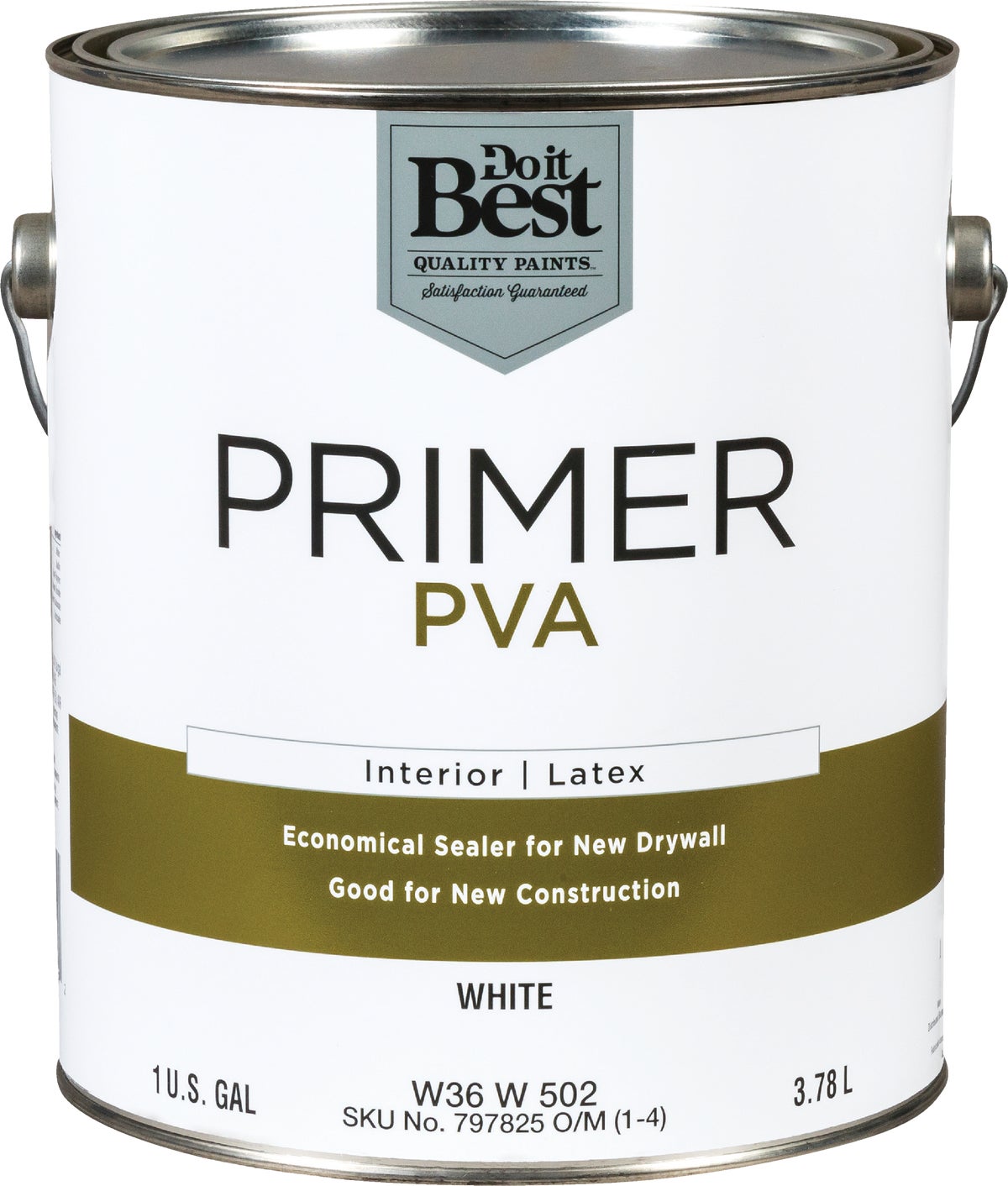 SherwinWilliams Co. Do it Best Latex PVA Interior Primer 1 Gal., White
