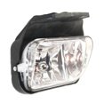 thumbnail image 5 of For Chevy Silverado 1500/2500/3500 2003 2004 Fog Light Assembly Driver Side | Front | Clear Lens | Chrome Housing | w/ Steel Bumper Style | Replacement For GM2592127 | 116-02359, 15190982, 5 of 7