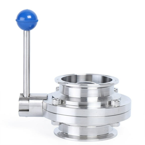Tri Clamp Clover Butterfly Valve Sanitary Butterfly Valve Stainless Steel 3Inch