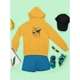 thumbnail image 3 of Sharp Teeth T Rex King Of Dinos Hoodie Juniors -Image by Shutterstock,  Small, 3 of 4