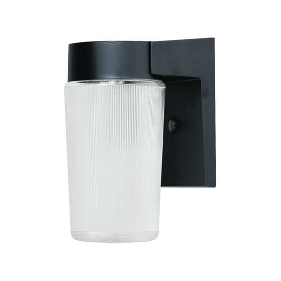 10.5W LED PORCHCLR ACRYL by AFX Lighting, Inc. BWSW70050LBK in Black Finish