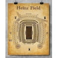 thumbnail image 6 of Heinz Field Football Seating Chart Art Print - 11x14 Unframed Art Print - Great Sports Bar Decor and Gift for Football Fans, 6 of 9