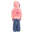 thumbnail image 5 of Minnie Mouse Toddler Girls' Full Zip Graphic Hoodie, Sizes 12M-5T, 5 of 7