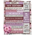thumbnail image 1 of LHSHID 80th Birthday Gifts for Women 80th Birthday Thrown Blanket 80 Years Old Gifts Ideal for Him Her Blanket Gift for Yess Wife Friends 80th Birthday Blanket Decorations 60x80in, 1 of 6