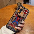 thumbnail image 3 of Funda mate para infinix HOT 20I 12 12I 11 11S 10 10I 10S PLAY 9 Pro POVA 3 CAMON 15 17P Funda Marvel Spider-Man Combo, 3 of 5