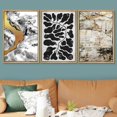 thumbnail image 2 of Hieng Cuadros De Pared De Sala, 3 Piece Canvas Wall Art Woodland Nursery Decor Forest Rivers Canvas Prints Home Artwork Decoration for Living Room,Bedroom(only canvas), 2 of 6