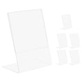 thumbnail image 1 of Miangastore Présentoir de Table Transparent 6 Pcs 5.9x3.9x0.08 Po, 1 of 8
