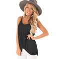 thumbnail image 1 of Womens V Neck Spaghetti Strap Tank Tops Sleeveless Shirts Loose, 1 of 6