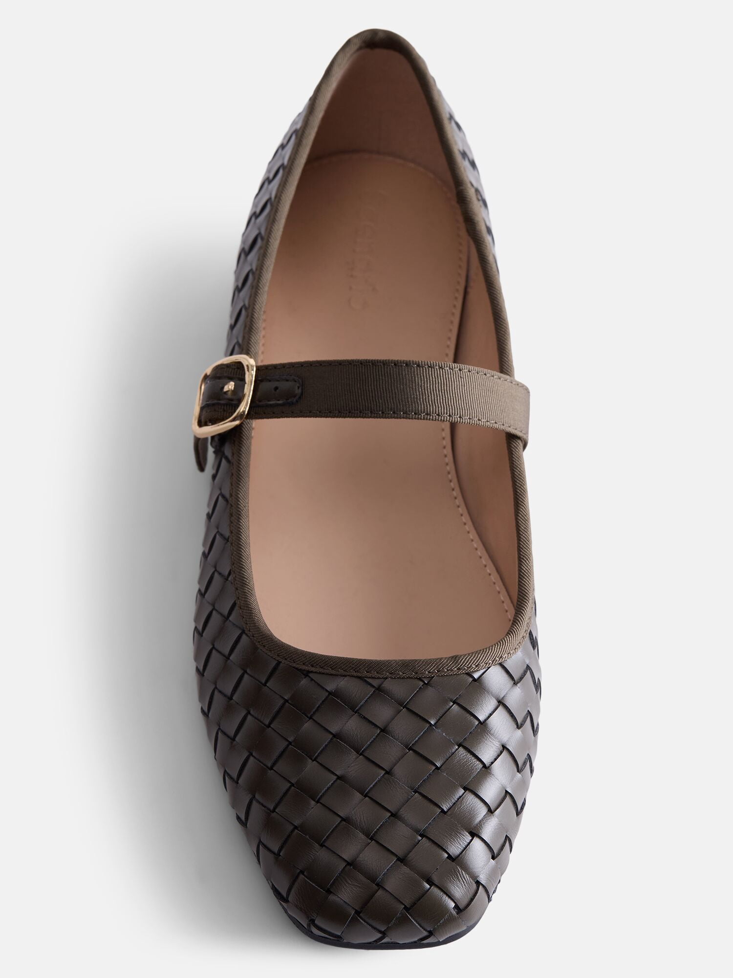 Scenario Women's Woven Mary Jane Flats