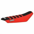 thumbnail image 2 of Enjoy Mfg Ribbed Seat Cover - Compatible Fit for Talaria Sting E-Bike Electric Motorcycle #362 (RED Sides/Black TOP/RED Ribs), 2 of 4