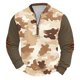 thumbnail image 2 of Blusas y camisas de manga larga con cuello redondo para hombre, sudadera con capucha de cuello redondo con cremallera y estampado, sudaderas de manga larga, blusa de poliéster para hombre, 2 of 4