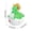 Green, variant on Red Electric Magnetic Suction Dinosaur Rocking Toy For Kids Red Children Walking