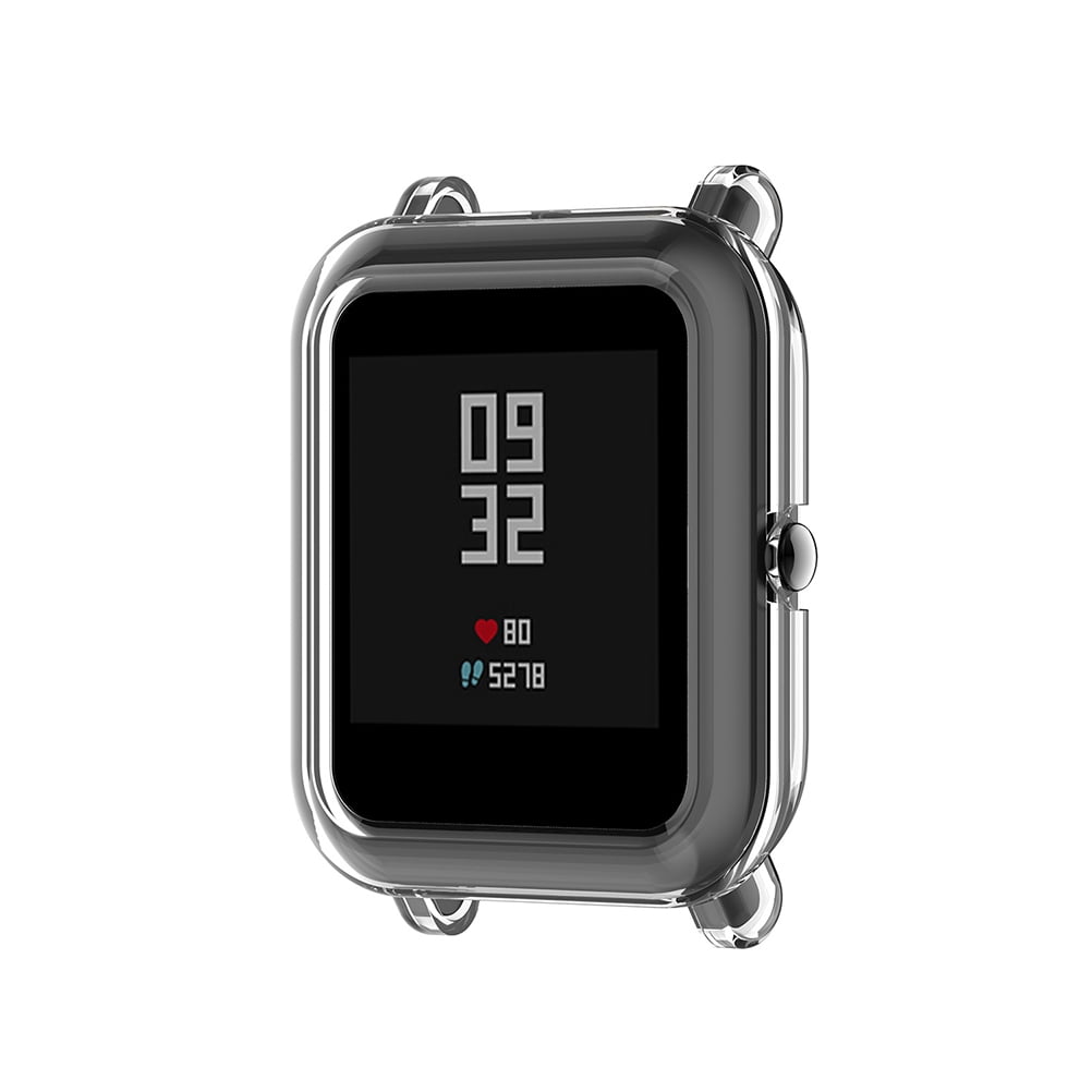 Smart Watch Clear TUP Protective Case Compatible for AMAZFIT Bip for AMAZFIT Bip S Bip 1S for Amazfit Bip Lite bip Lite 1S for Amazfit A1608
