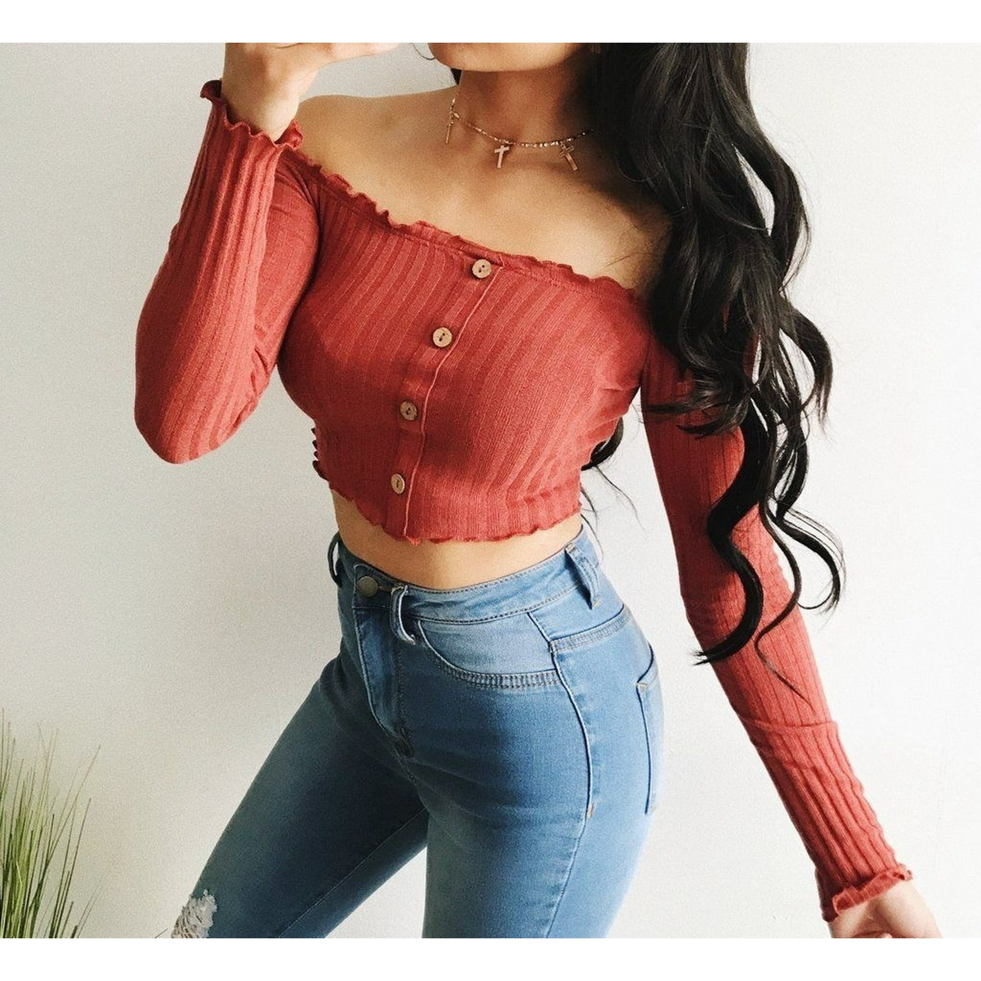 Womens bardot jumper sale