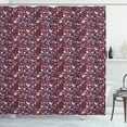thumbnail image 1 of Ambesonne Acorn Shower Curtain, Autumn Leaves Berries, 69"Wx84"L, Multicolor, 1 of 3