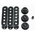 thumbnail image 1 of KAISH Black ST Strat Pickup cubre perillas y tapa de punta de interruptor de 5 vías, 1 of 2