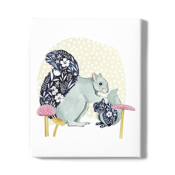Fairytale Critters Wrapped Canvas -Grace Popp Designs,