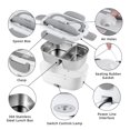 thumbnail image 5 of Jinsinto The Insulated Lunch Box Can Be Plugged Into The Electric Cooking Multifunctional Heating Lunch Box Stainless Steel Waterless Electronic Heating Electric Lunch Box (US Plug), 5 of 5