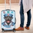 thumbnail image 4 of Just a Certified Nursing Assistant Cna Who Loves Her Cane Corso Travel Luggage Cover Italian Mastiff Dog Lover Gifts Idea Suitcase Dust Protective Decor - 00003, 4 of 5