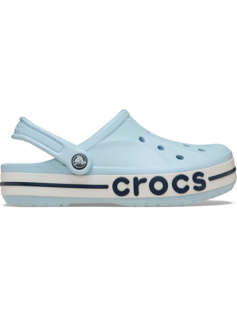 Crocs Bayaband Gray Blue Sandals Clogs Women Size 10/Men Size 8 NEW Crocs Bayaband Clog - Lightweight Unisex Sandals - Walmart.com main image 2
