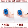 thumbnail image 5 of Rubber Exhaust Hanger, Muffler Exhaust System, Heavy Insulator Support Bushing Installation, 2 Holes 0.47 Inch, High-Density Tailpipe Damping Hanger (4PCS Blue), 5 of 5