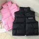 thumbnail image 2 of Chaleco de invierno con cuello alto y plumón de pato para niños, chaleco grueso informal a la moda que combina con todo, chaleco grueso para estudiantes jóvenes, prendas de vestir exteriores sin manga, 2 of 5