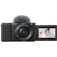 thumbnail image 5 of Sony ZV-E10 Mirrorless Camera with 16-50mm Lens + 64GB SD Card and More, 5 of 8